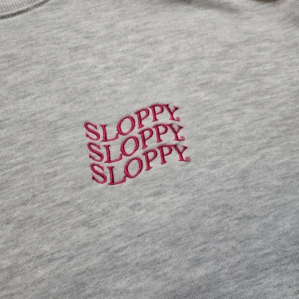 Who's Who Gallery Sloppy Crewneck  Harajuku Streetwear Jfashion Japan